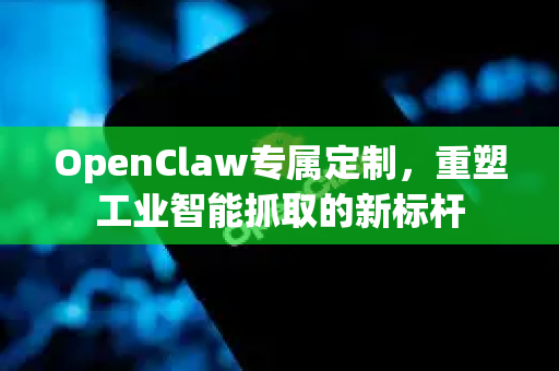 OpenClaw专属定制，重塑工业智能抓取的新标杆