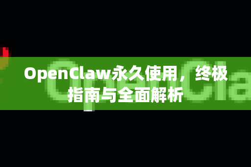 OpenClaw永久使用，终极指南与全面解析-第1张图片-OpenClaw 中文站-AI龙虾中文社区