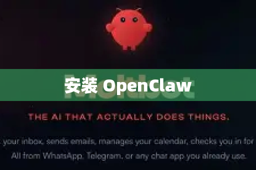 安装 OpenClaw