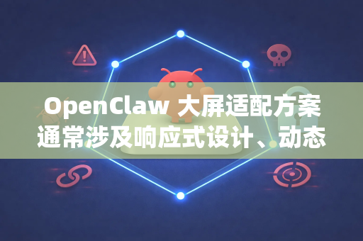OpenClaw 大屏适配方案通常涉及响应式设计、动态布局和可视化组件优化。以下是关键步骤和最佳实践
