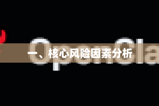 一、核心风险因素分析