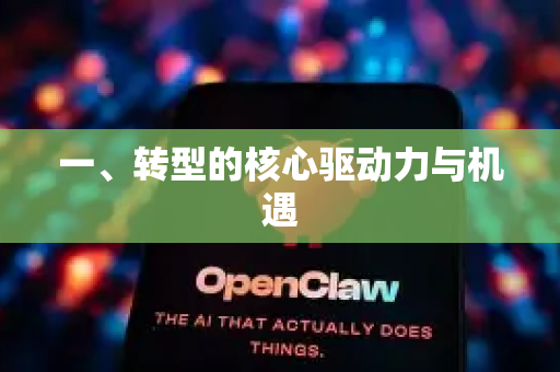 一、转型的核心驱动力与机遇