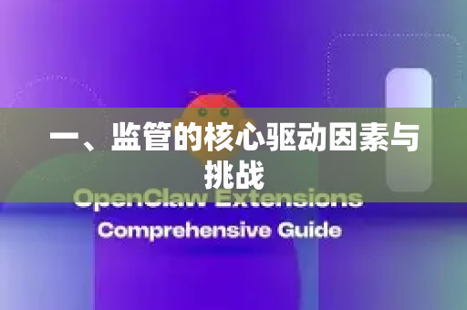 一、监管的核心驱动因素与挑战